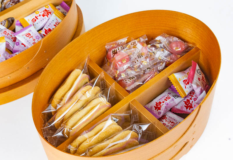 手手 超薄曲木工藝 喜氣糖果盒